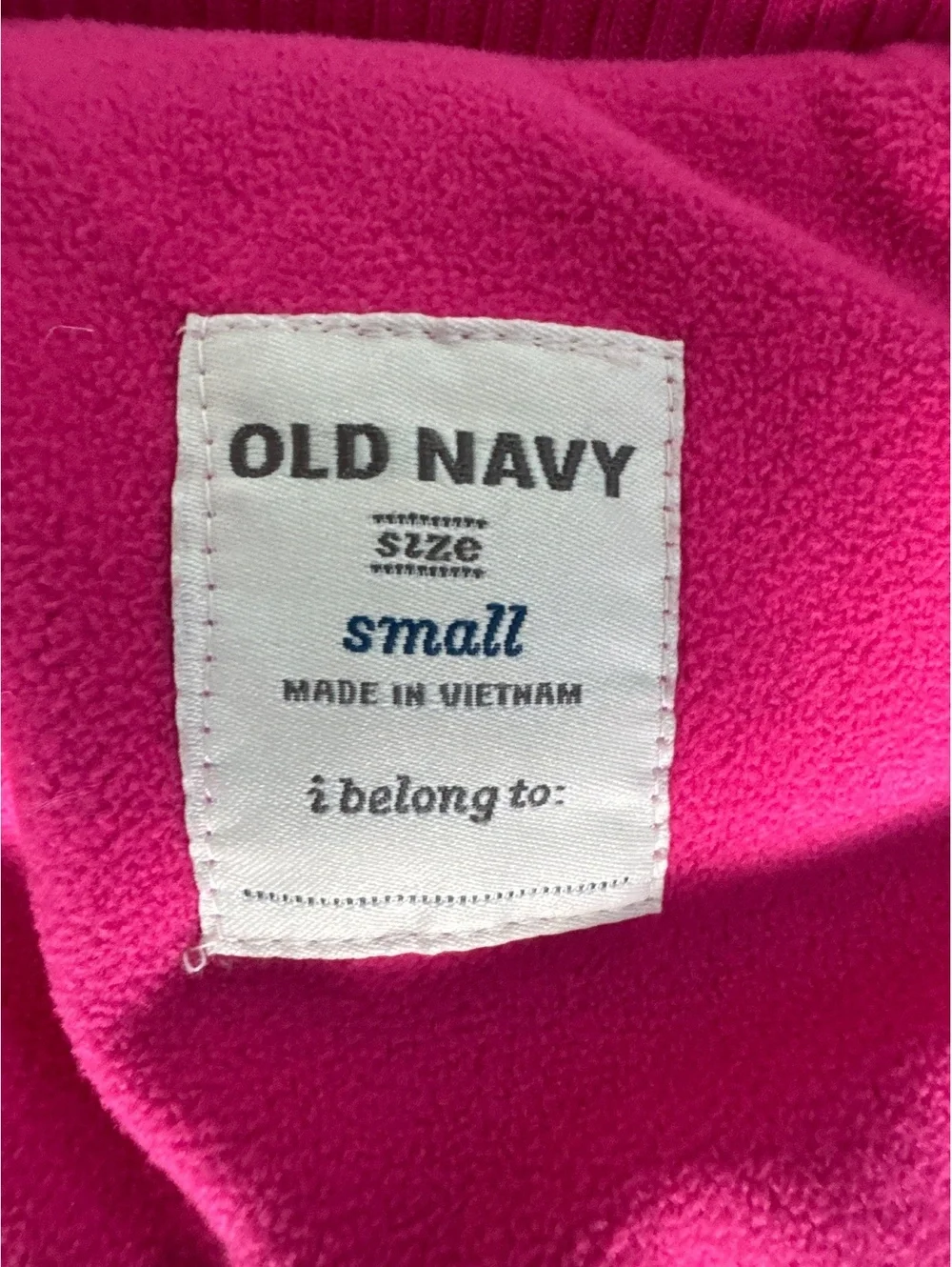 Old Navy Girls Pink Puffer Vest Small